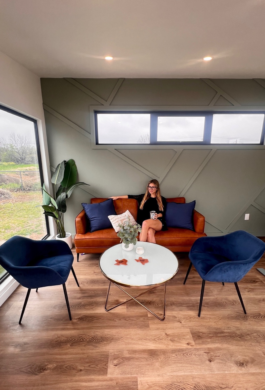 Showroom interior — living area