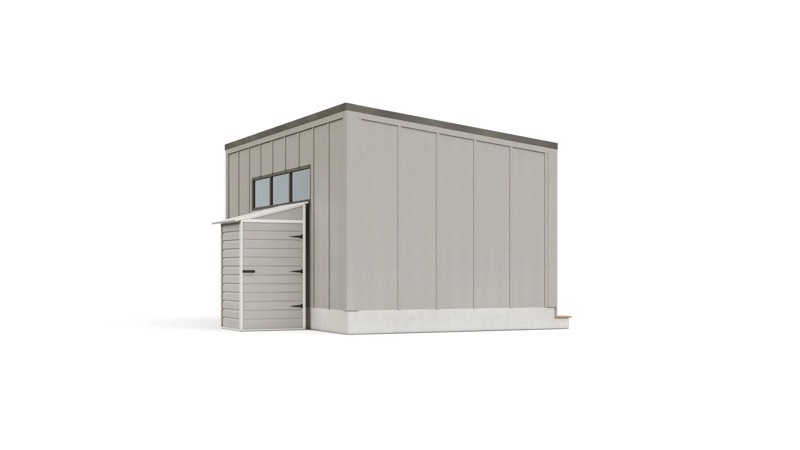 Outdoor storage shed